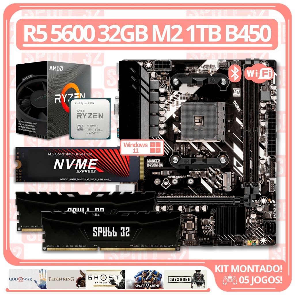 Ryzen 5 5600 Kit: Onde Comprar | BuscaProdutos