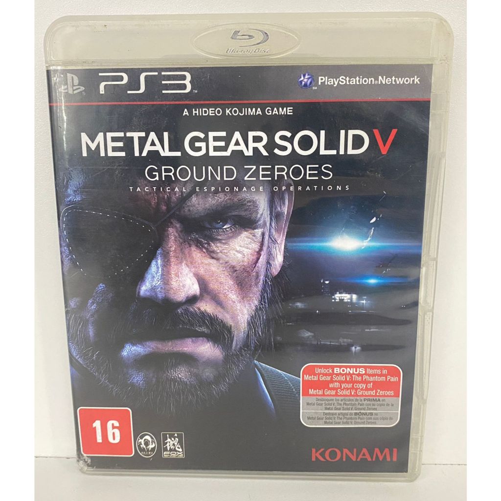 Metal Gear Solid V: Ground Zeroes - PS3 - Original