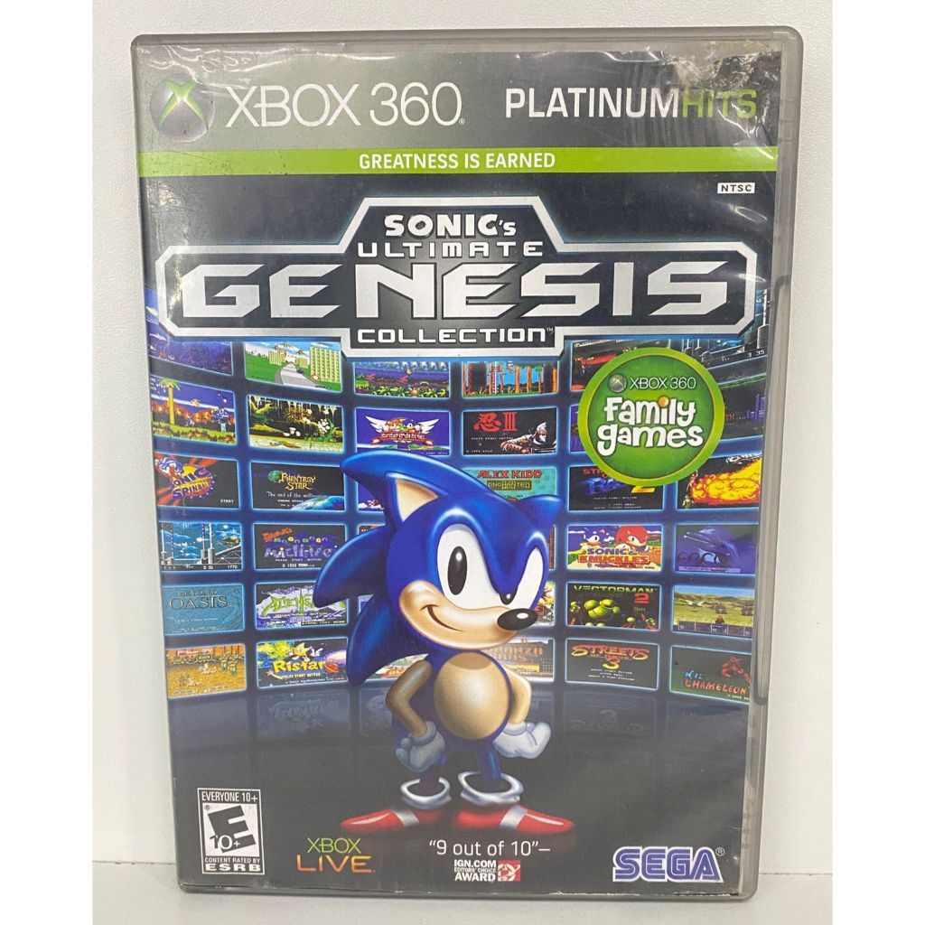 Sonic's ultimate Genesis Collection - Xbox 360 - Original