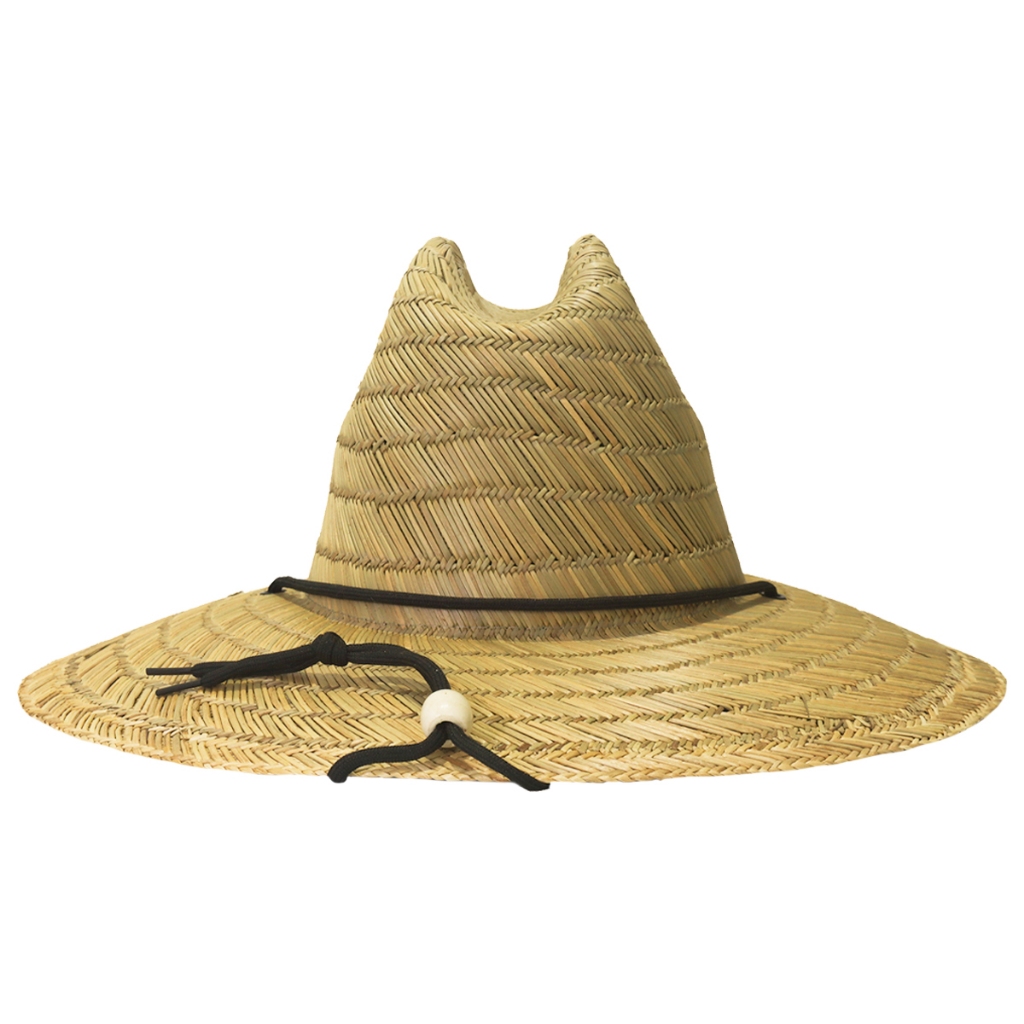 Chapéu Praia Palha Bambu Aba Larga Moda Surf Verão Praia Unissex Surfista Medina Kit Atacado