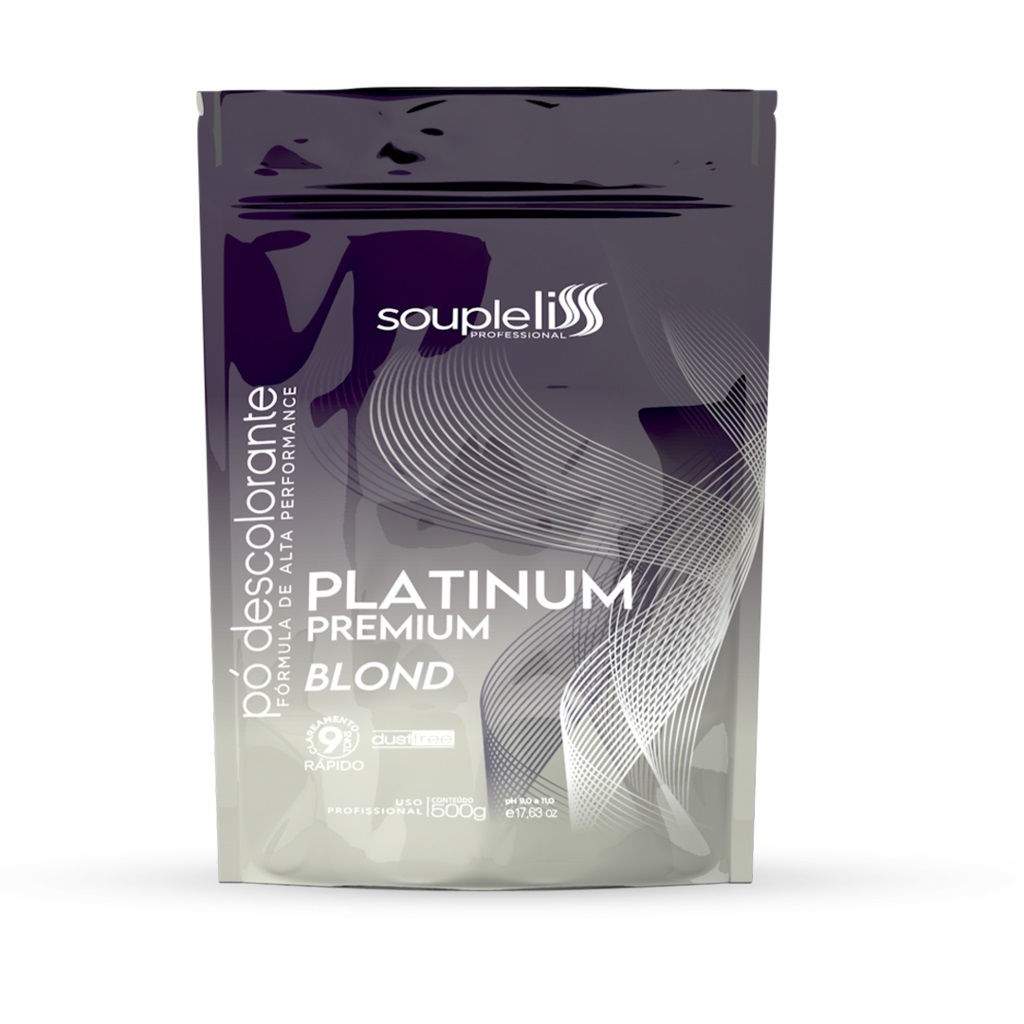 PO DESCOLORANTE DUST FREE PRATA 500G SOUPLE LISS