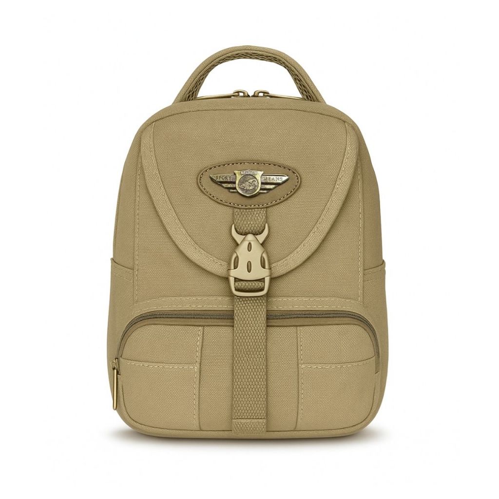 Mochila Escolar Masculina Feminina Em Lona Reforçada Media