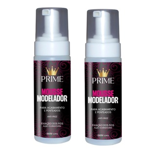 MOUSSE MODELADOR PRIME 150ML 02 UNI em Oferta na Shopee