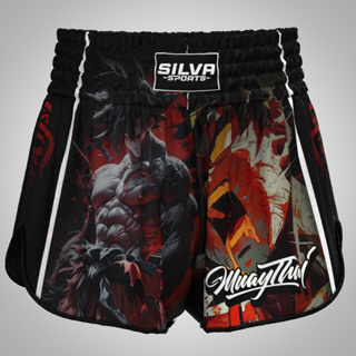 Short De Muay Thai/boxe Goku Versão Japão Preto Adulto Infantil Masculino Feminino Personalizada em Oferta na Shopee