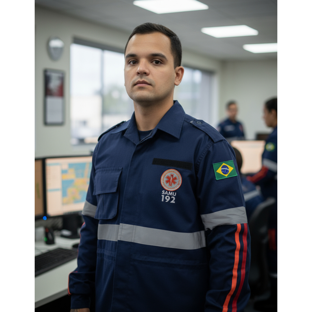 Gandola Tática Samu Bordada 192 RipStop Premium em Oferta na Shopee