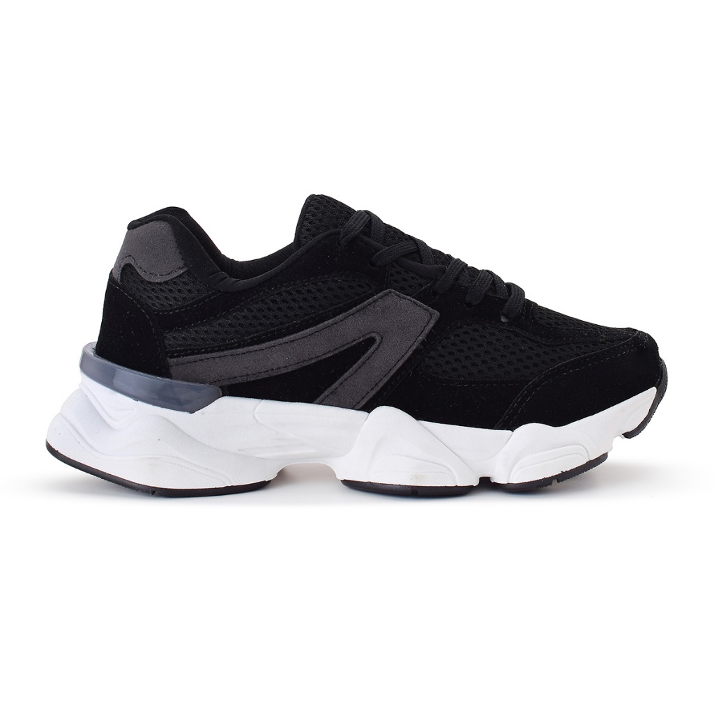 Tênis Feminino Esportivo Leve e Confortável Preto em Oferta na Shopee