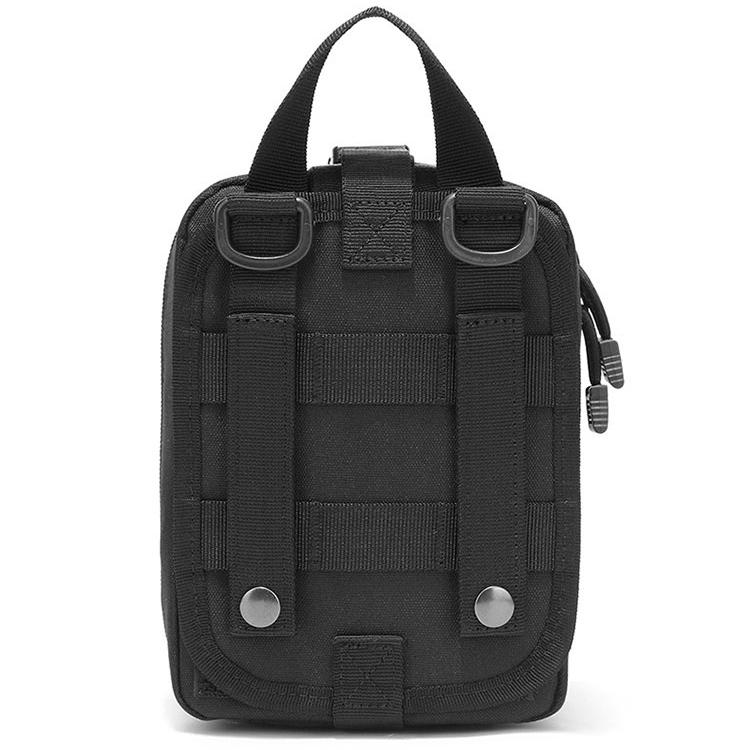 Saco De Socorros Emergência - Mochila Bolsa Nylon 800D 15x20x9CM para Camping Carro e Exterior — imagem 2 de 2