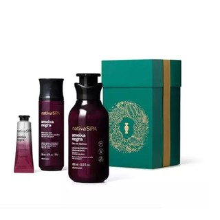 KIT PRESENTE NATIVA SPA AMEIXA NEGRA (3 ITENS) O Boticário