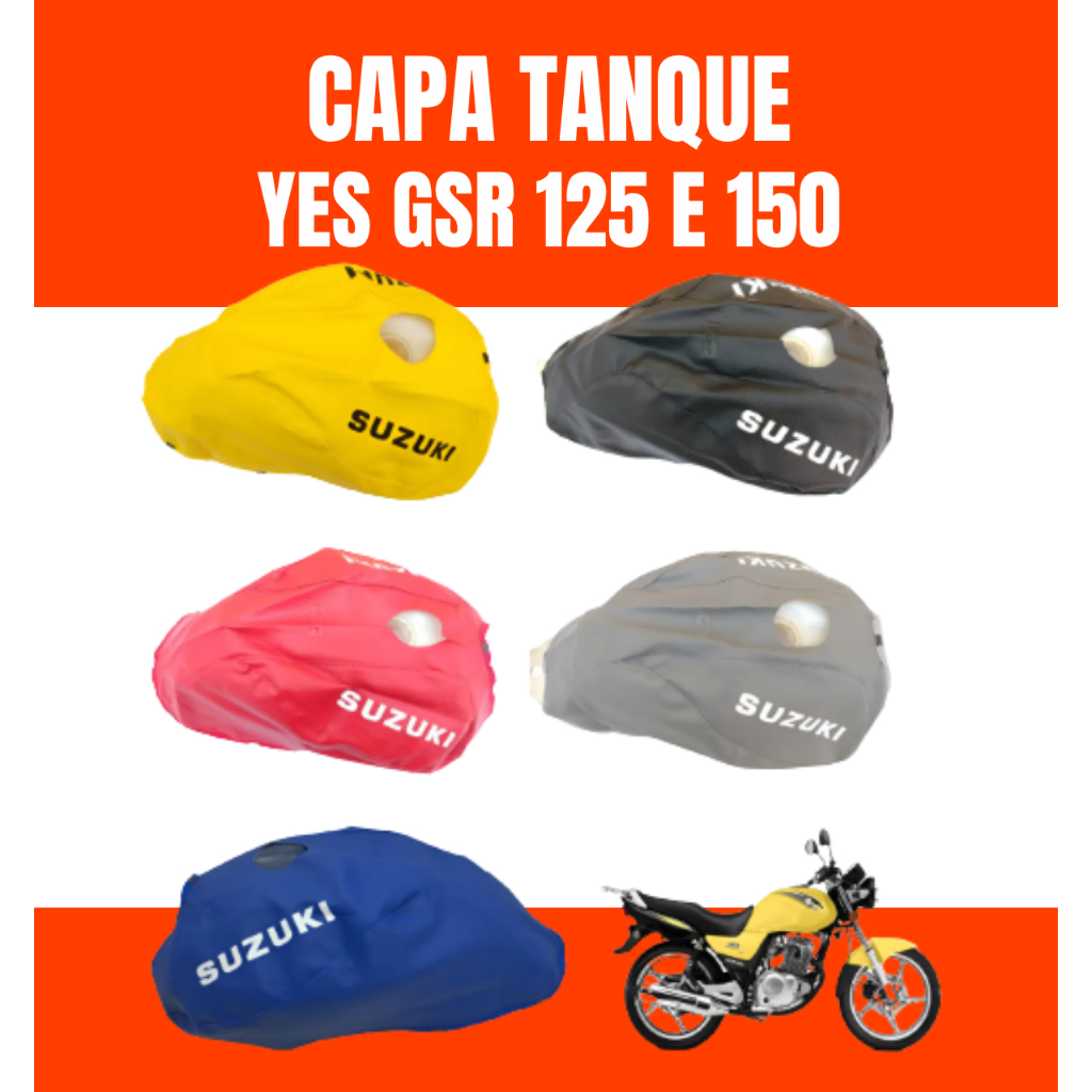 Capa Do Tanque Suzuki Yes 125  Gsr 125 Gsr 150 Todos Anos em Oferta na Shopee