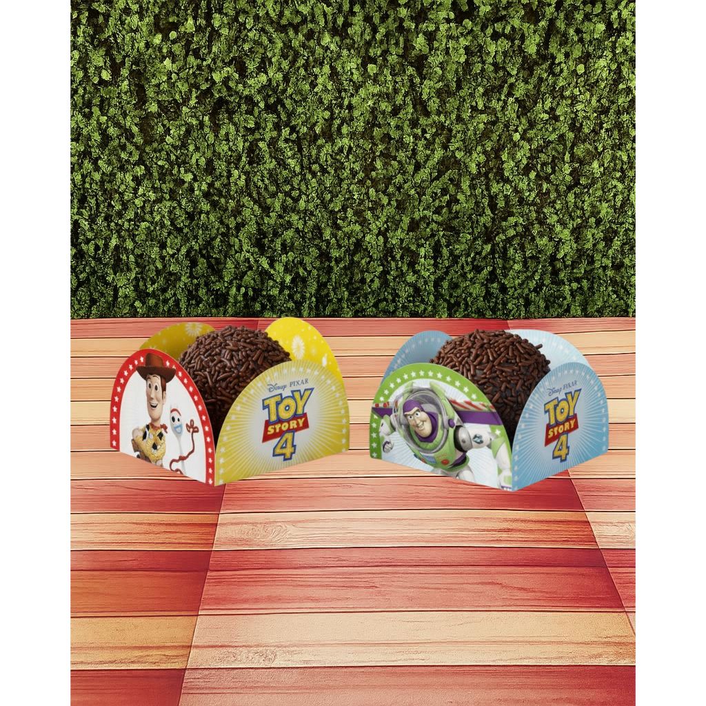 Forminhas Personalizadas para DocesToy Story– Qualquer Tema – Festa Infantil, Aniversário, Lembrancinha Decorativa