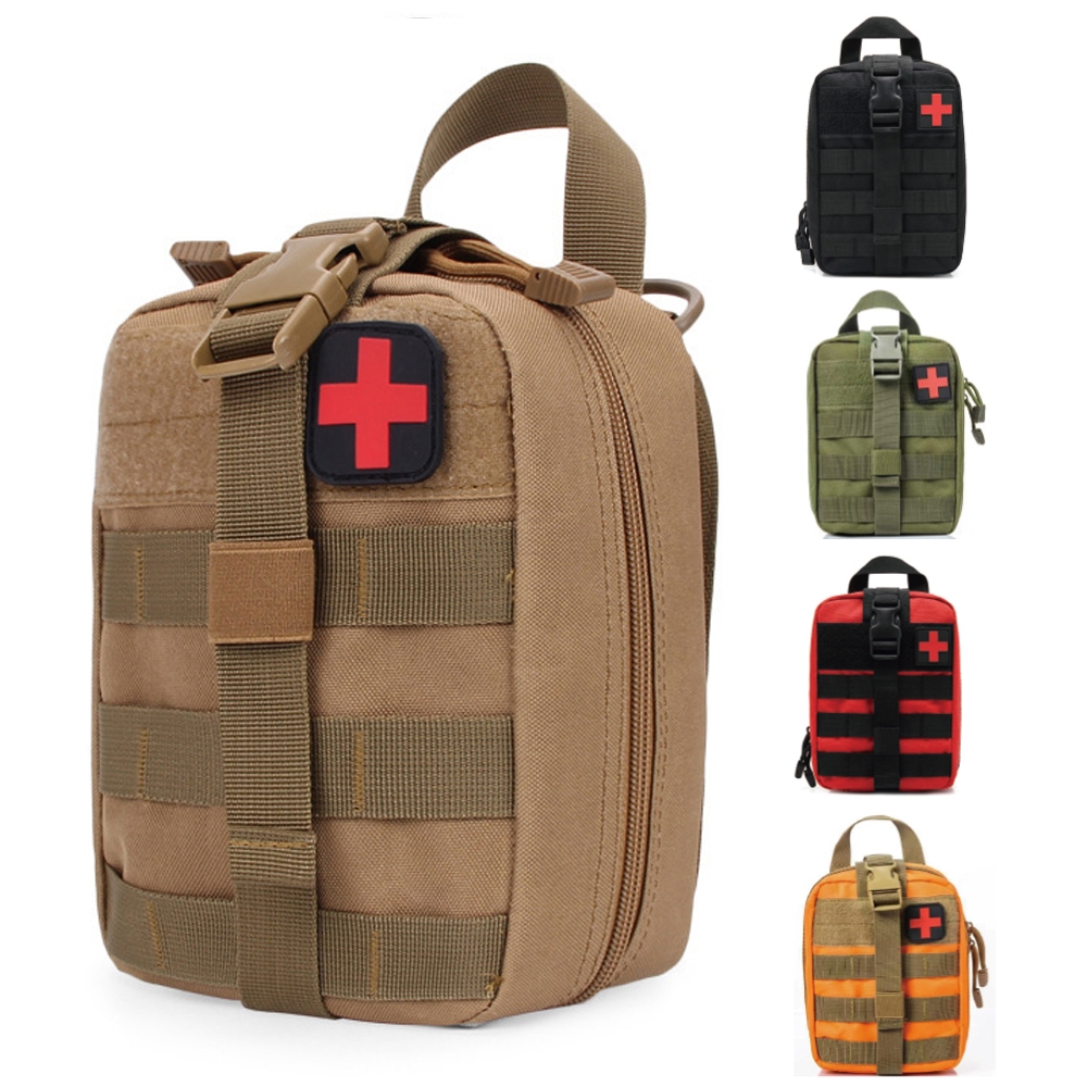 Bolsa Primeiro Socorros Pochete de Cinto Acloplável 800D Mochila De Nylon Para Exterior em Oferta na Shopee