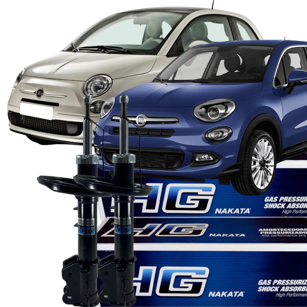 Par Amortecedor Dianteiro Fiat 500 1.4 8v 16v