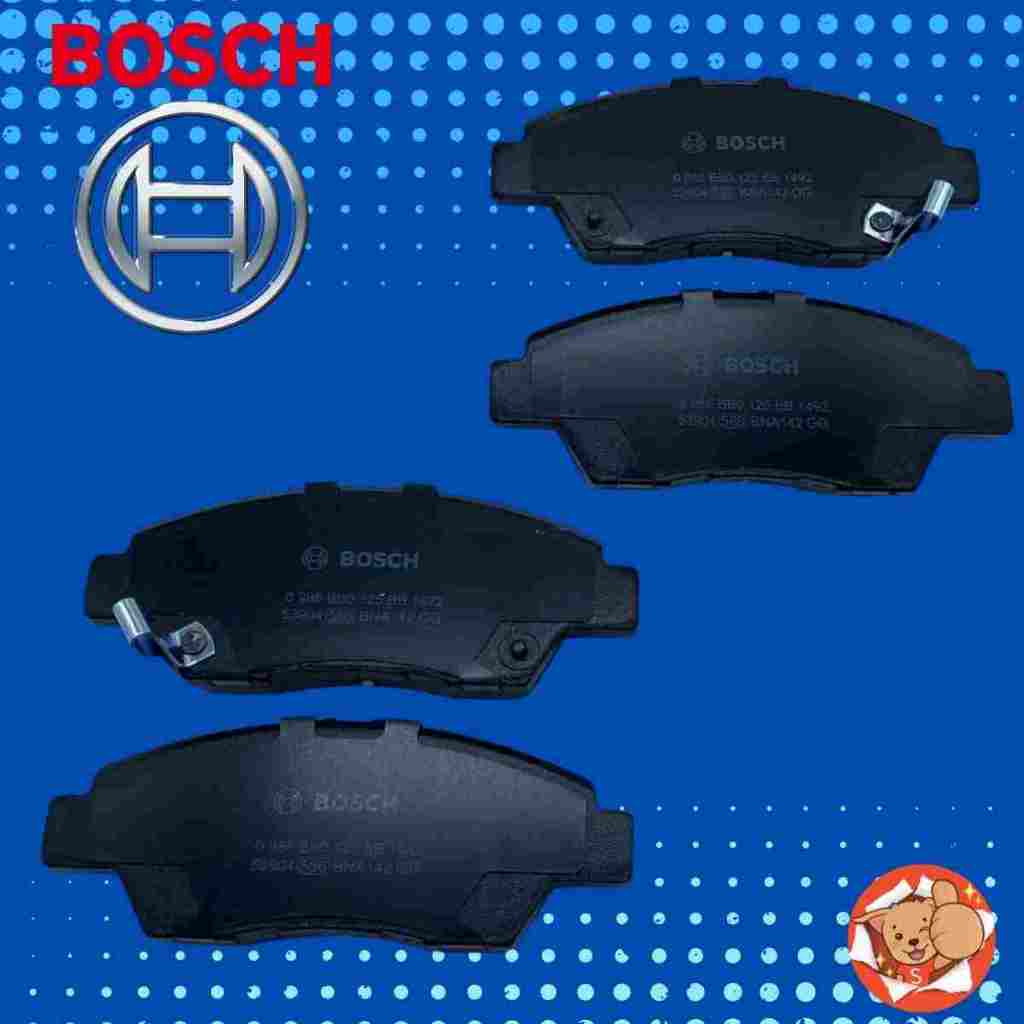 Jogo Pastilhas Freio Dianteira City Fit Wr-v 1.5 Flex One i-VTEC Original Bosch 2014 16 17 18 19 20