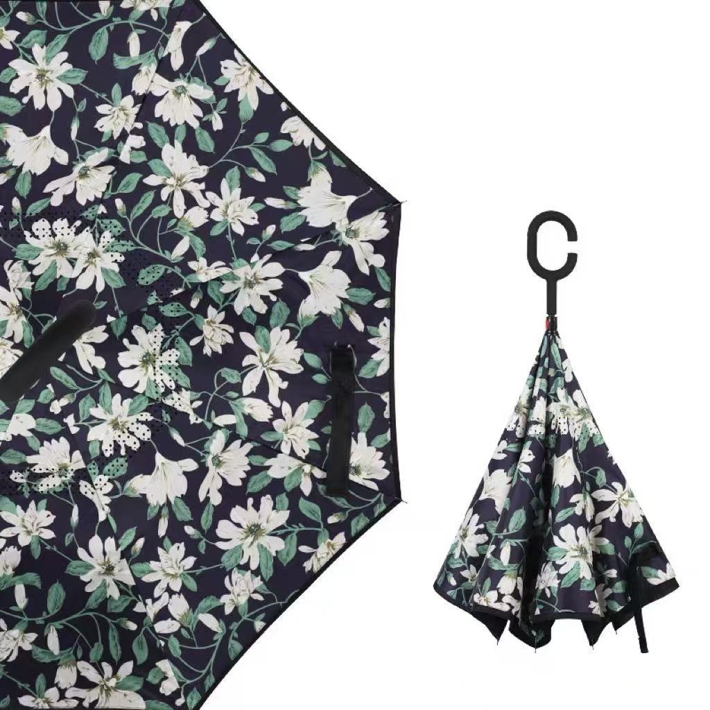 Guarda Chuva Invertido Tecido Duplo Impermeável Reforçado em Oferta na Shopee