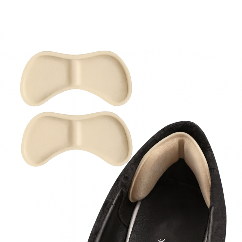 Protetor de Calcanhar Ortopédico em Silicone – Alívio de Dores e Conforto para Sapatos e Saltos | Kit com 1 ou 2 Unidade