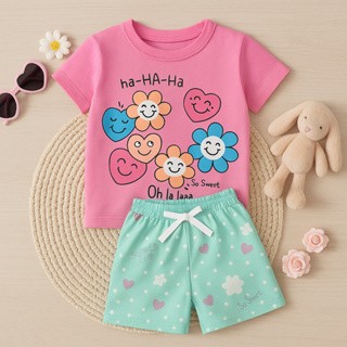 Conjunto de Pijama Infantil Feminino - 1 a 8 anos em Oferta na Shopee