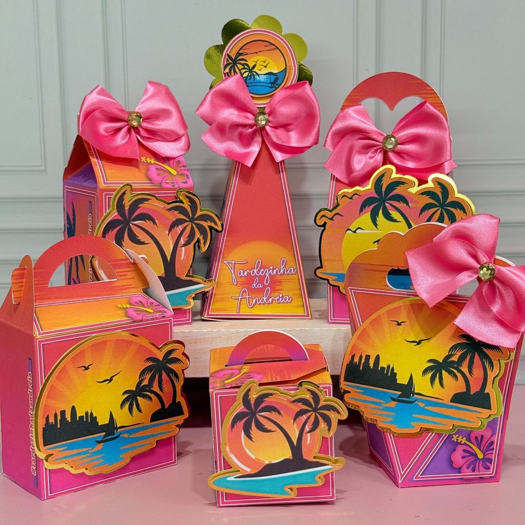 Lembrancinhas TARDEZINHA Personalizadas com Nome│ 6 Modelos Apliques 3D │ Pegue e Monte em Oferta na Shopee