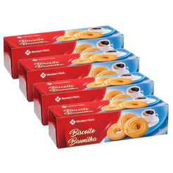 Kit 4 Biscoito Alemão De Balnilha Bolacha Importada Deliciosa