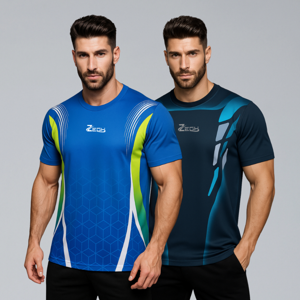 Kit 2 Camisa Camisetas Dry Fit Masculina Para Academia Corrida ou Caminhada Com Proteção Uv em Oferta na Shopee