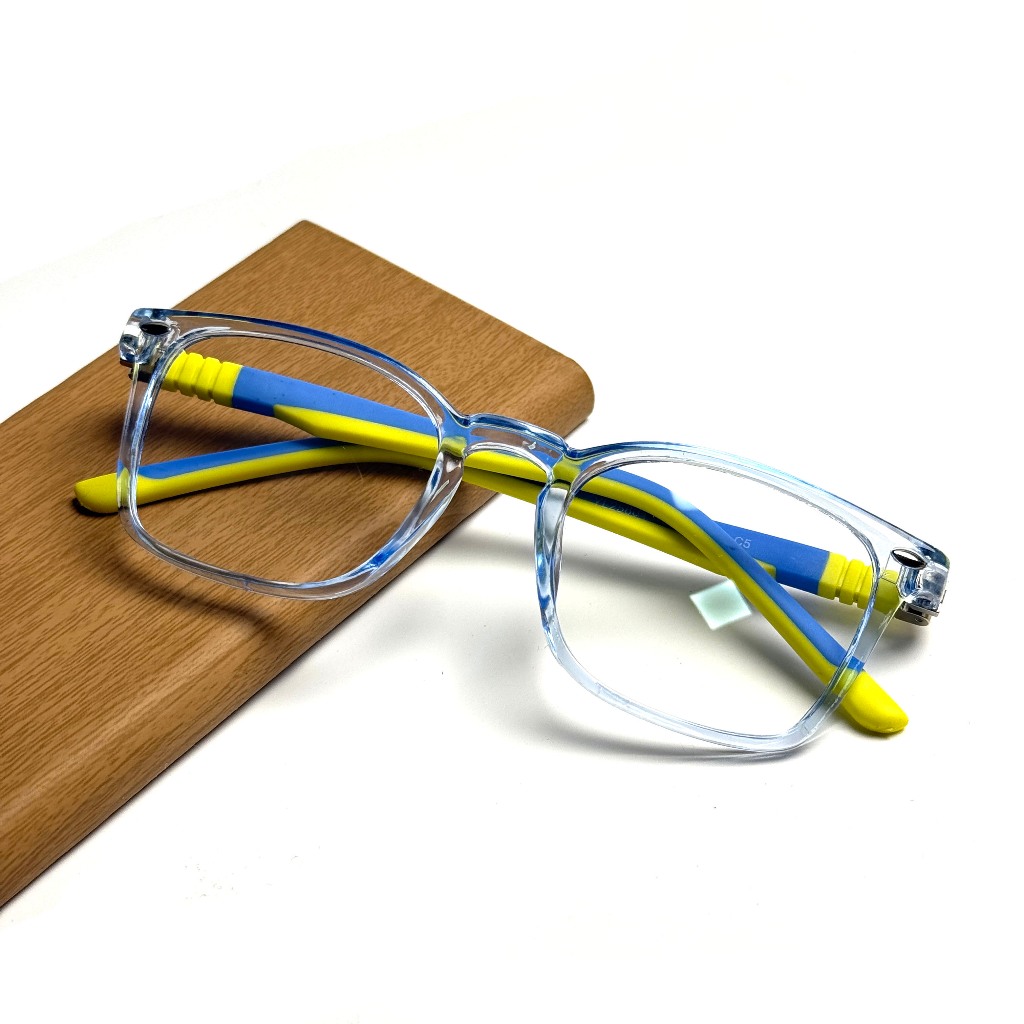 Óculos Armação Infantil De Grau Com Inquebrável Quaderado Para / Meninos / Meninas (3-12 Anos) - 25604 em Oferta na Shopee