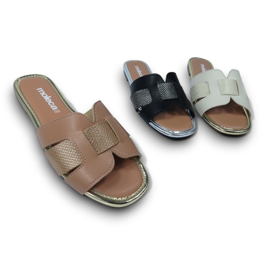 Chinelo Rasteirinha Moleca Feminino 5435553 em Oferta na Shopee