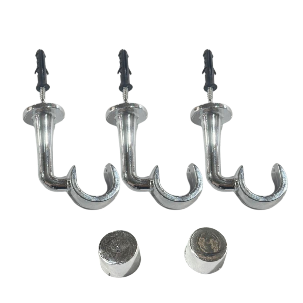 3 UNIDADE DE SUPORTE DE TETO PVC 28MM PARA VARÃO CORES VARIADAS em Oferta na Shopee