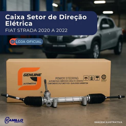 Caixa Direção Elétrica Genuine Automotive Fiat Strada 2019 A 2024