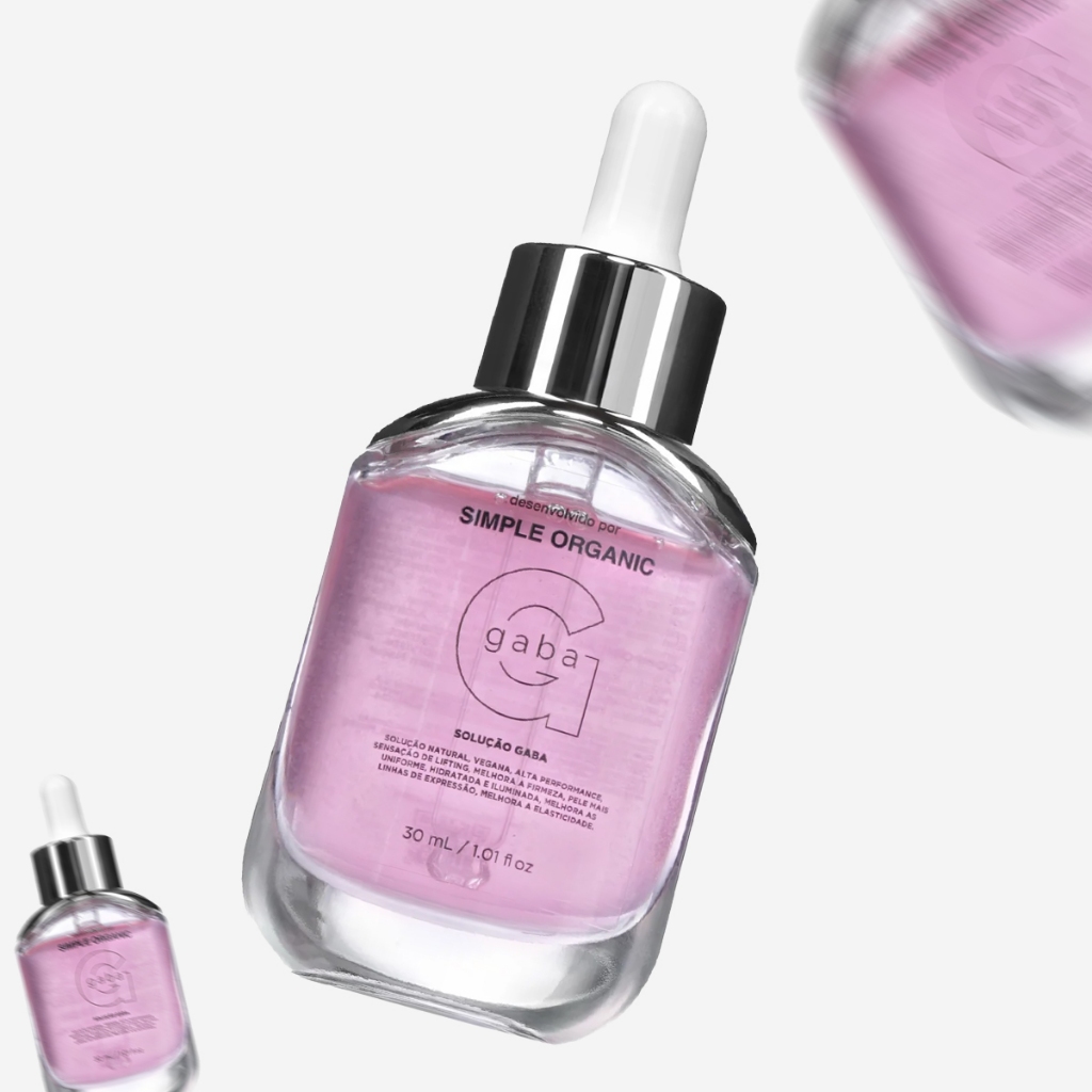 Sérum Efeito Lifting Solução Gaba Simple Organic em Oferta na Shopee
