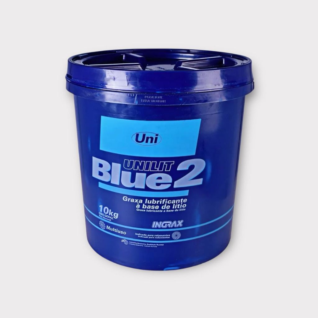 Graxa Azul Para Rolamentos Unilit Blue 2 Ingrax 10kg