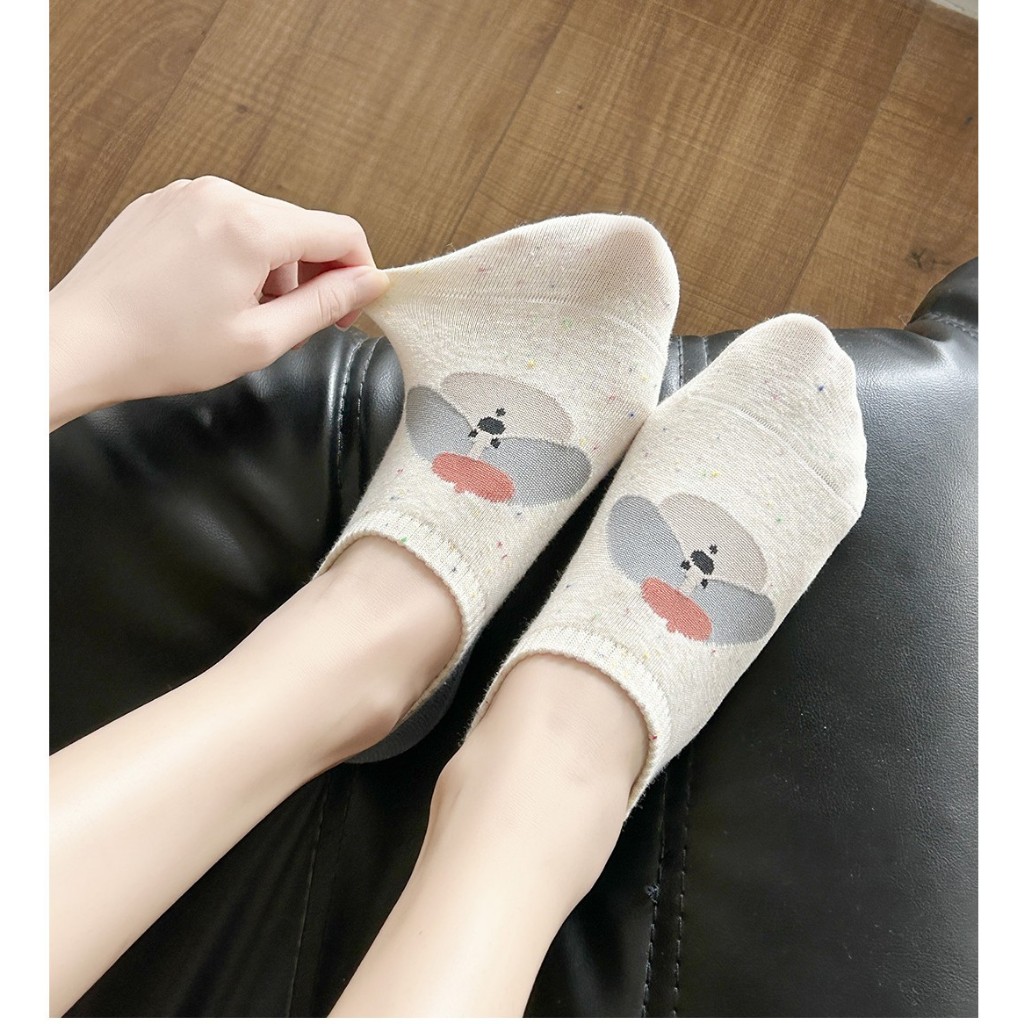 PACOTE -KIT COM 12 PARES DE MEIAS CORES SORTIDAS ESTAMPADAS FOFINHAS 35-40 em Oferta na Shopee