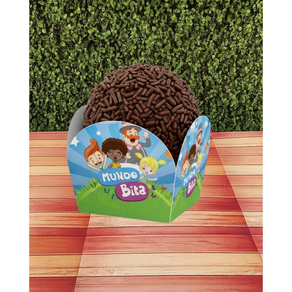 150 Forminhas Personalizadas para Doces Mundo Bita - Qualquer Tema – Aniversário, Lembramcinhas em Oferta na Shopee