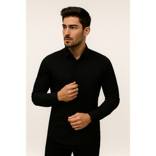 CAMISA DRY FIT SOCIAL ANTIAMASSO MANGA LONGA