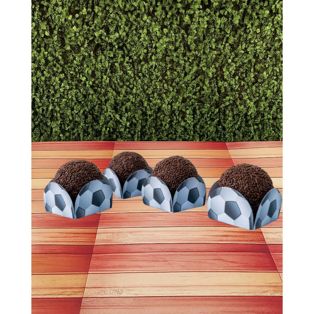 150 Forminhas Personalizadas para Doces Futebol– Qualquer Tema – Festa Infantil, Aniversário, Lembrancinha Decorativa