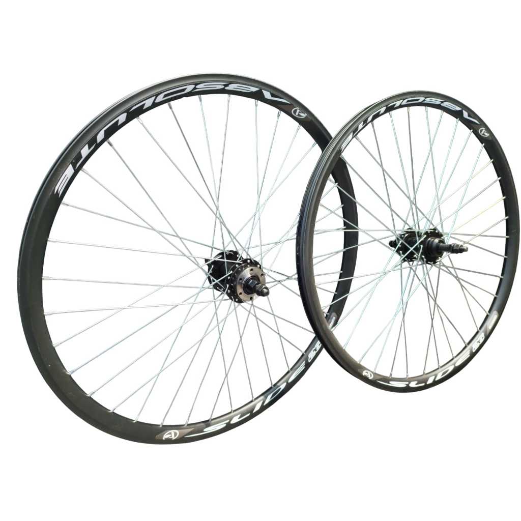 Par Rodas Aro 26" Absolute Slide com Cubos Rosca Para Freio a Disco em Oferta na Shopee