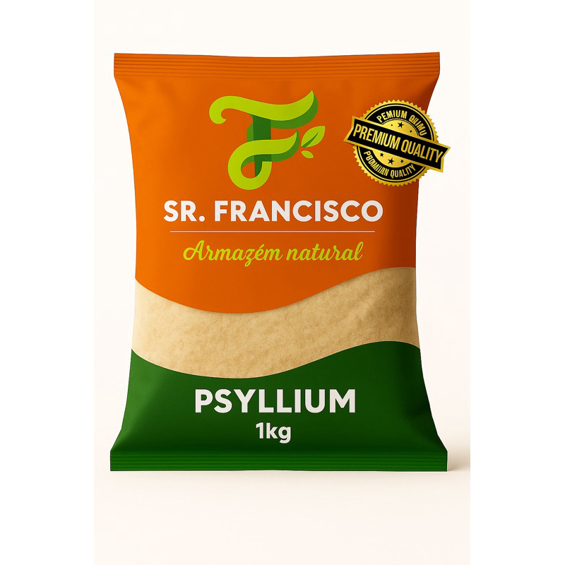Psyllium 100% Puro Premium Fibras Granel 1Kg