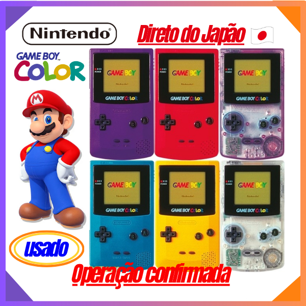 【Direto do Japão】🎮GameBoy Color🎮（Original japonês）