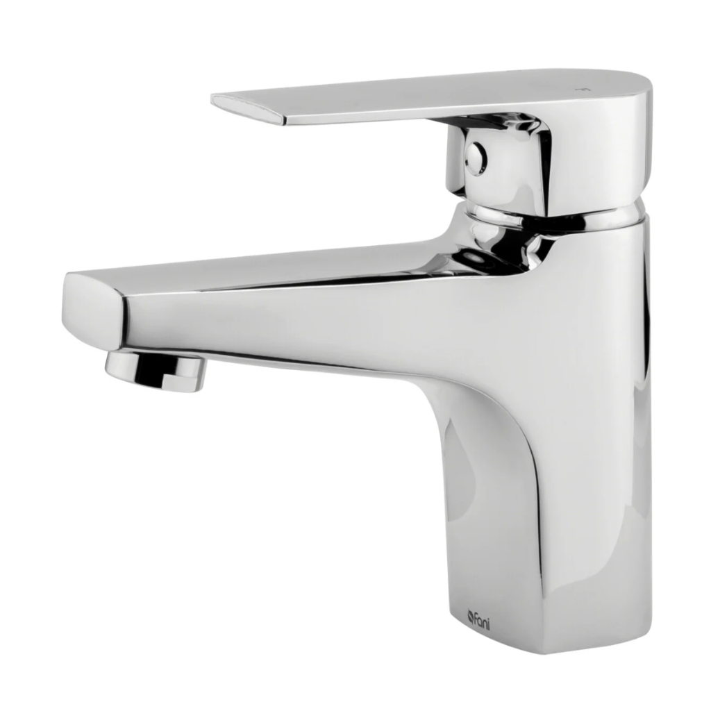 Torneira Fani Misturador Monocomando Lavatório Bica Baixa Bold 6875 C370 Cromado Fani
