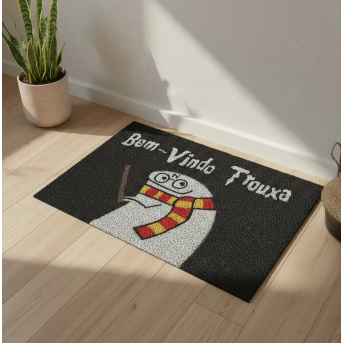 Tapete Capacho Florks BENTO Bem Vindo Trouxa Harry BRUXO Potter 60x40 divertido porta casa em Oferta na Shopee