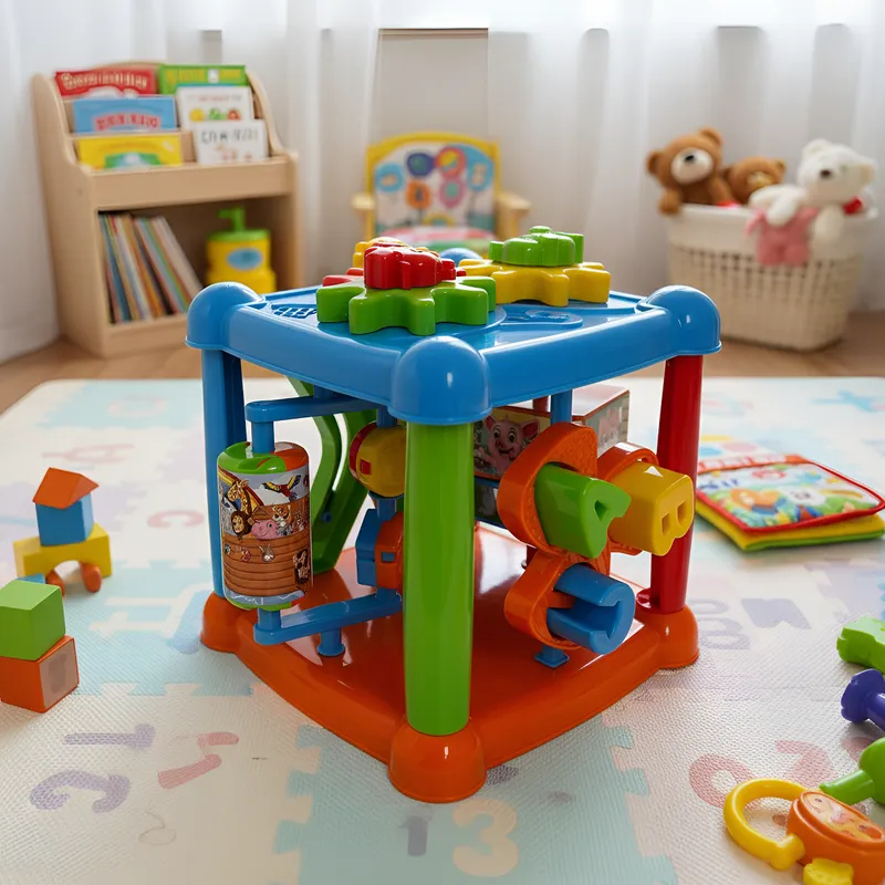 Brinquedo Bloco Interativo Educativo Letras e Peças Interativas Desenolvimento Infantil 166 Divplast