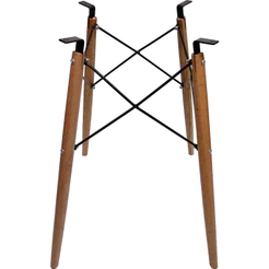 Pe Palito Eiffel Charles Eames 75cm Base Para Mesa Eucalipto CC