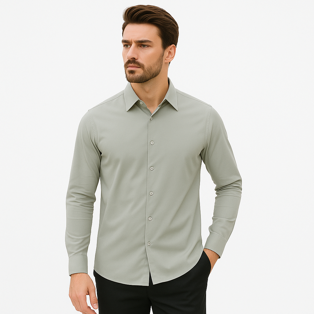 camisa social manga longa antiamasso