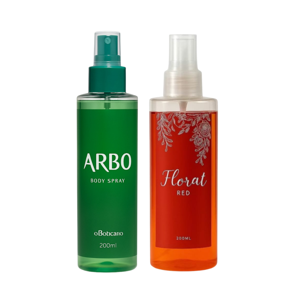 Kit 2 Body Splash Arbo + Florata Red - 200ml
