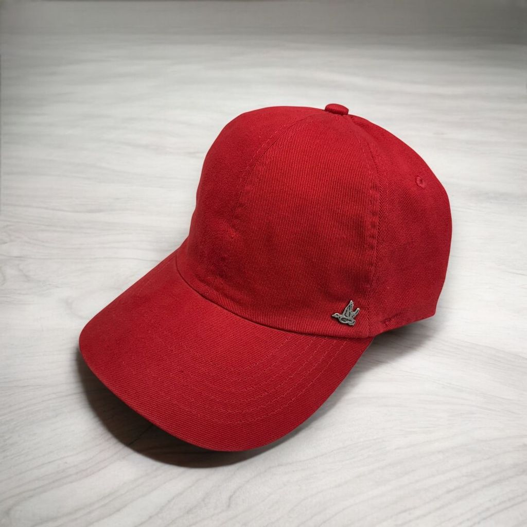 Boné Vermelho Tag Patinho Brooksfield Fitinha