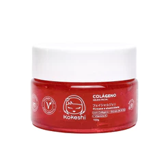 Geleia Hidratante Facial de Colágeno Pele Firme 100g Kokeshi Textura Jelly Cream