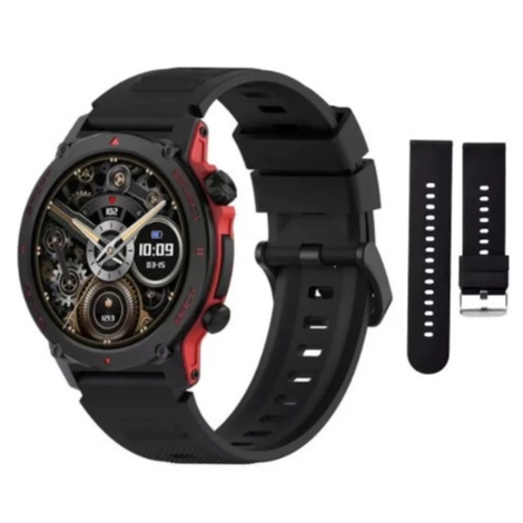 Relógio Inteligente Smartwatch Peje ZW13 A Prova D'água Redondo Tela Amoled