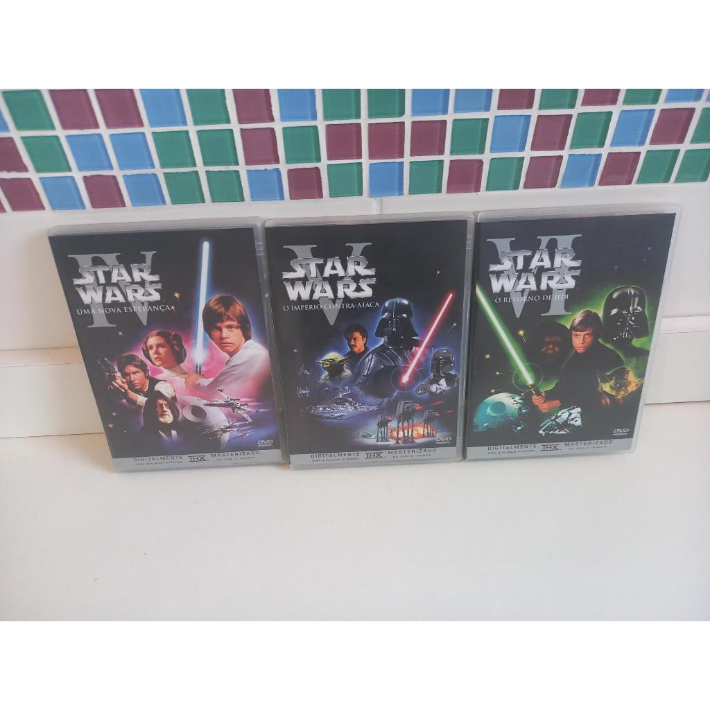 Dvd Trilogia Star Wars 4 5 6 - George Lucas
