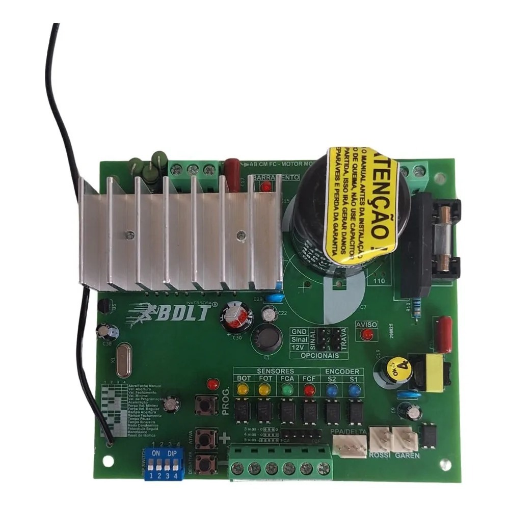 Central Inversora ACTON BOLT Placa Motor Portão Dz Bv Ac4 rapida