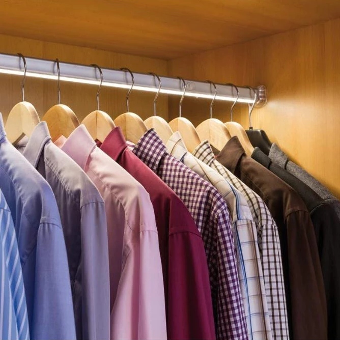 Cabide Madeira Presilhas Roupas Versatil Guarda Roupa Ajustaveis Duravel Organizador