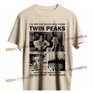 Camiseta Unissex Poliéster Twin Peaks B1923 em Oferta na Shopee
