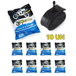 KIT - 10 CÂMARA DE AR DE BORRACHA para moto aro 14/17/18/19/21 TODAS AS OPÇÕES